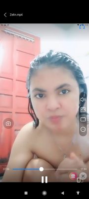 Zelin bugil mandi Sugar Live