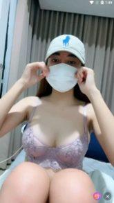 Putri Gadis Cantik Bra Ungu Toge bulat