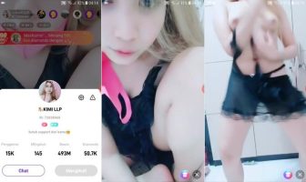 Kimi Cewek Panlok pamer Toket sambil Joget