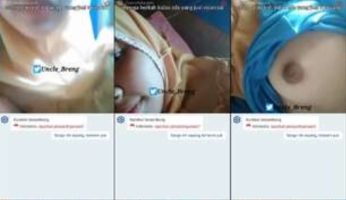 Jilbab OME TV Cantik kasih lihat Tetek