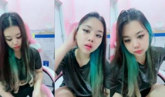 Miss Candy Girl Live tanpa Bra Tembus Panda