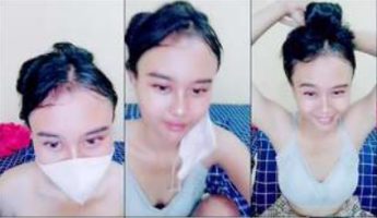 Tissa ABG 20yo Telanjang Show Lepas Masker