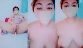 Glam AnnaBelle Colmek Dildo Lepas Masker Endingnya